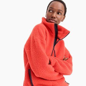 J. Crew Polartec® Fleece Half-Zip Pullover Jacket
